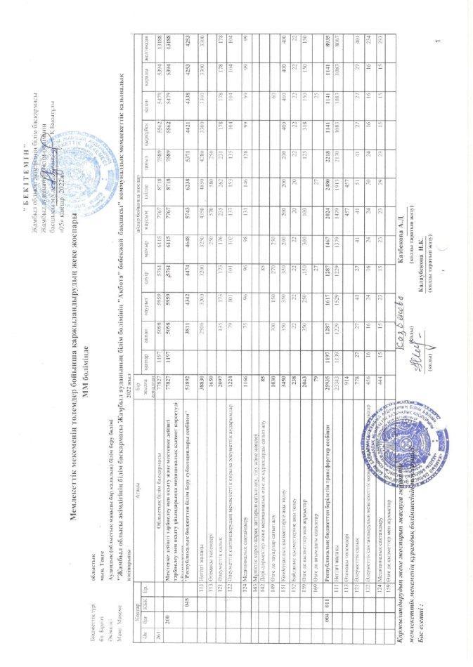 детал план